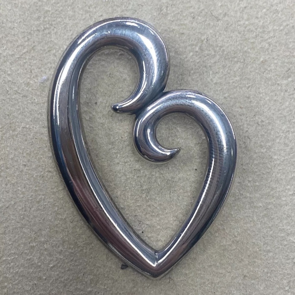 James Avery Sterling Silver MOTHER’S LOVE Pendant 1.5” Retired